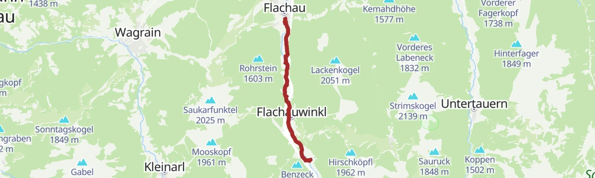 Route map: Schauphof - E-Trekkingbike